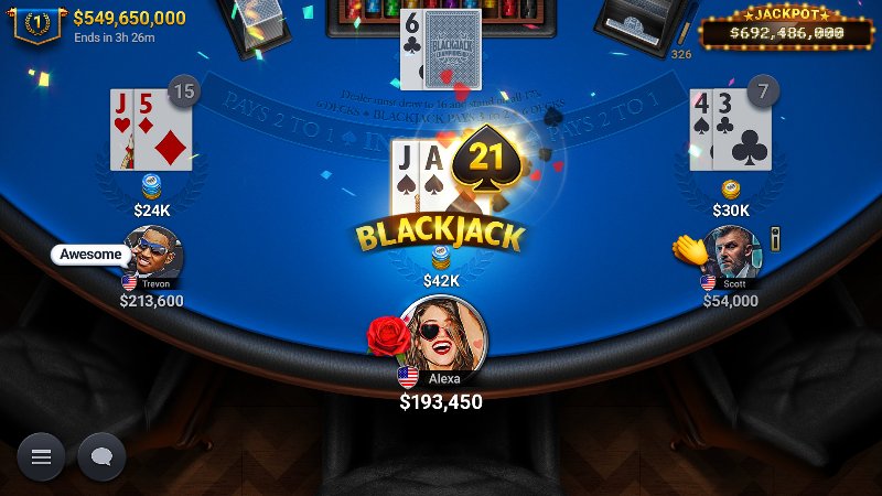 Blackjack là game bài phổ biến từ lâu trên các sòng bài Casino